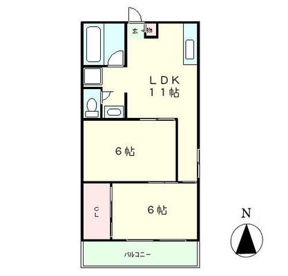 東京都練馬区桜台５丁目 賃貸マンション 2LDK