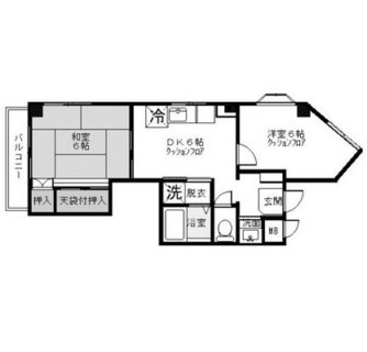 東京都練馬区桜台１丁目 賃貸マンション 2DK