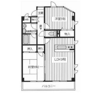 東京都練馬区豊玉中４丁目 賃貸マンション 2DK