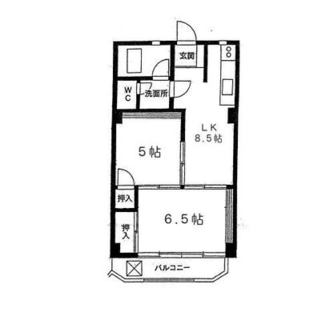 東京都練馬区豊玉中３丁目 賃貸マンション 2LK