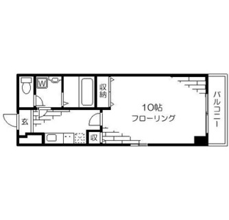 東京都練馬区豊玉北４丁目 賃貸マンション 1K