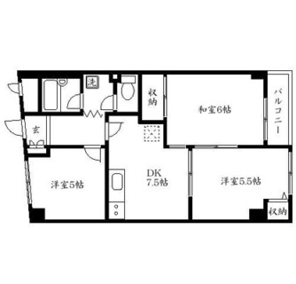 東京都練馬区豊玉上２丁目 賃貸マンション 3DK