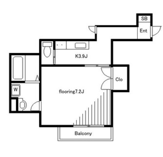 東京都練馬区豊玉上２丁目 賃貸マンション 1K