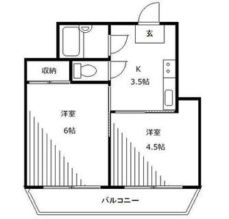 東京都練馬区豊玉北４丁目 賃貸マンション 2K