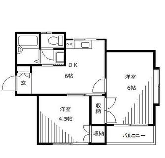 東京都練馬区桜台４丁目 賃貸アパート 2DK