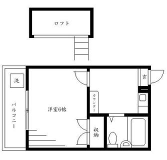 東京都練馬区桜台１丁目 賃貸アパート 1K