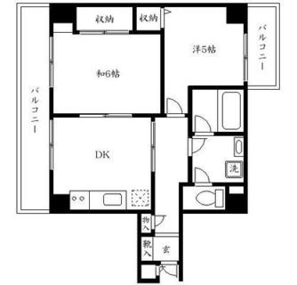 東京都練馬区桜台４丁目 賃貸マンション 2DK