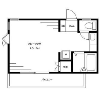 東京都練馬区練馬３丁目 賃貸マンション 1R