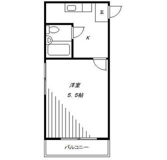 東京都練馬区向山２丁目 賃貸マンション 1K