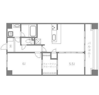 東京都練馬区中村北１丁目 賃貸マンション 2LDK