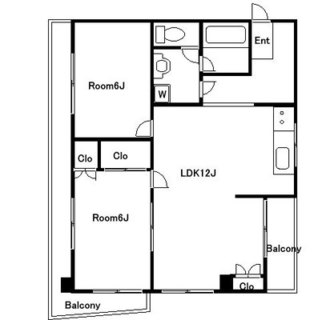 東京都練馬区豊玉北３丁目 賃貸マンション 2LDK